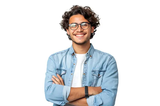 Excited sports fan with phone